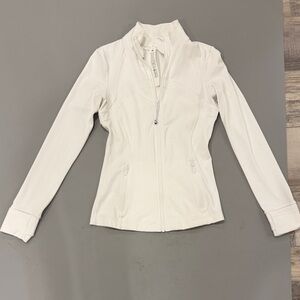White Lululemon Define Jacket